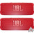 2x JBL FLIP 6 Wireless Portable Waterproof Speaker - Red