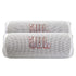 2x JBL Flip 6 Portable Waterproof Bluetooth Speaker (White)