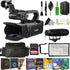 Canon XA60 Professional UHD 4K Camcorder (PAL) Black with Vidpro XM-48 Microphone Video Creator Kit