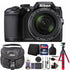 Nikon Coolpix B500 16MP 40x Optical Zoom Digital Camera Black with Accessory Bundle