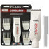 Wahl Professional Peanut Cordless Clipper / Trimmer White #8663 with Styling Comb