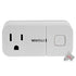 Vivitar Wireless Remote Smart Plug Horizontal 2.1A USB (HA-1006)