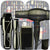 Andis Fade Envy Li Clipper Trimmer Set + Babyliss Double Foil Shaver and 2000 Watt Hair Dryer Professional Barber Combo