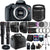 Canon EOS Rebel T7 DSLR Camera + 18-55mm + 500mm + 650-1300mm Lens + 58mm 3pc Filter Kit + Macro Kit + Wide Angle & Telephoto Lens + T-Mount + 32GB Memory Card + Gadget Bag + Lens Cap Holder + Remote Control + Card Reader + Wallet + Slave Flash