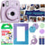 FUJIFILM INSTAX Mini 11 Instant Film Camera Bundle (Lilac Purple)