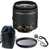 Nikon 18-55mm f/3.5-5.6G VR AF-P DX Lens for D5500/D5300/D3300 + Accessories