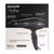 BaByliss Pro Portofino 2000 Watts Dryer Black #BPOR1 with Top Comb and Barber Apron