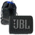 JBL Go 3 Portable Waterproof Wireless IP67 Dustproof Outdoor Bluetooth Speaker (Black) with Soft Pouch Bag