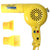 BaByliss Pro Limited Edition LO-PROFX Clipper FX825YI with Cordless Trimmer FX726YI and Hair Dryer YB075W Yellow