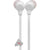 JBL Tune 125BT Wireless In-Ear Headphones White - 2 Pack