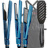 BaBylissPro Nano Titanium Ultra-Thin Flat Irons 1" & 1 ½" Combo BNTPP57UC with BabylissPro Nano Titanium Crimper Styling Iron 1 1/2" BNTCRL3073TUC and Barber Accessories