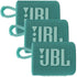 3x JBL Go 3 Portable Bluetooth Speaker (Teal)