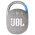 JBL Clip 4 Eco Ultra-Portable Waterproof Bluetooth Speaker (Cloud White) with JBL T110 in Ear Headphones