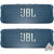 2x JBL FLIP 6 Wireless Portable Waterproof Speaker - Blue