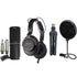 Zoom ZDM-1 Podcast Mic Pack Accessory Bundle with Microphone Pop Filter + Adapters