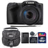 Canon PowerShot SX420 IS Digital Camera Black with Accessories