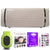 Sony Portable Bluetooth Speaker SRS-XB33 (Taupe) with Garmin Running Dynamics Pod and Software Bundle