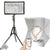 Vivitar Fabric 140 LED Light Panel Compact Mat upto 3000LM for Studio Lighting Mini Studio Bundle with Lightbox and Stand