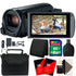 Canon VIXIA HF R800 HD Camera Camcorder Black with Accessories