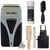 Andis Profoil Lithium Plus Cordless Titanium Foil Shaver #17200 + All You Need Accessory Bundle