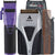 BaByliss Pro FX870 PI BOOST+ Cordless Clipper Purple with Andis ProFoil Shaver Plus #17255 Kit