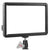 Vivitar LED Video Light Panel with Sports Action Holder + Recording Microphone for Cameras and Camcorders