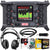 Zoom F6 6-Input / 14-Track Multi-Track Field Recorder + Boya BY-HP2 Headphones Accessory Kit