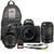 Nikon Z 50 Mirrorless Digital Camera with 16-50mm and 50-250mm Z VR + Nikon AF-S 85mm f/1.8G Lens + FTZ II Adapter Kit