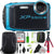 Fujifilm Finepix XP140 Waterproof Shockproof Digital Camera Sky Blue + Cleaning Kit