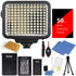 Vivitar LED Light with Accessory Bundle for Cameras and Camcorders