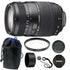 Tamron Zoom Telephoto AF 70-300mm f/4-5.6 Di LD Macro Autofocus Lens with Accessories for Canon