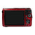 OM SYSTEM Tough TG-7 Digital Camera (Red) with Small Camcorder Case