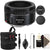 Canon EF 50mm f 1.8 STM Lens Bundle for EOS Rebel SL3, 80D, 90D, T100 And All Canon Digital SLR Cameras