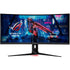 ASUS 34.14" 180 Hz (overclocking) Fast IPS UWQHD Gaming Monitor 1 ms (GTG) G-Sync (NVIDIA Adaptive Sync) 3440 x 1440 (2K) HDMI, DisplayPort, USB-A, USB-C, Earphone Jack Built-in Speakers Curved ROG Strix XG349C