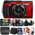 OLYMPUS Tough TG-6 12MP Waterproof W-Fi Digital Camera Red with 32GB Card + Photo Editor Bundle & Kit