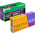 FUJIFILM Fujicolor PRO 400H Color Negative Film, 5 Pack + Portra 800 Color Negative Film, 5 Pk