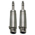 2x Pig Hog Solutions XLR(F) to TRS(M) Adapter