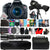 Canon EOS Rebel T6i 24.2MP DSLR Camera + 18-55mm + 500mm Lens + 2x Converter + T-Mount + Filter Kit + 8GB Memory Card + Card Holder + Reader + Lens Pen + Dust Blower + Editing Software Bundle + Camera & Lens Case + 100 Lens Tissue + Raincover + 3pc Cleani