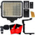 Vivitar 120 LED Light with Accessory Kit