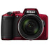 Nikon COOLPIX B600 16MP Full HD Video Recording Wi-Fi Digital Camera (Red)