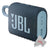 JBL Go 3 Portable Waterproof Wireless IP67 Dustproof Outdoor Bluetooth Speaker (Blue) with Soft Pouch Bag