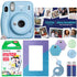 FUJIFILM INSTAX Mini 11 Instant Film Camera Bundle (Sky Blue)