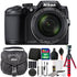 Nikon Coolpix B500 Digital Camera Black with Accessory Kit