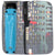 BaBylissPRO Nicole Renae Limited Edition LO-PRO FX Cordless Trimmer Blue + Conair Pro Jilbere De Paris Razors Comb Kit