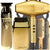 BaByliss Pro GOLDFX Collection Trimmer & Double Foil Shaver with FXBDG1 Turbo Dryer Kit